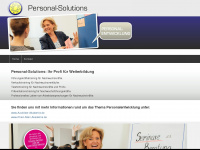 personal-solutions.de Webseite Vorschau