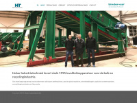 huber-industrie.nl Webseite Vorschau