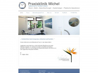 praxis-michel.de Webseite Vorschau