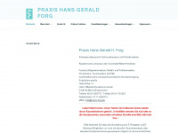 praxis-forg.de Webseite Vorschau