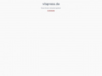 vitapress.de Webseite Vorschau