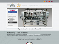 puetzgroup.de Webseite Vorschau