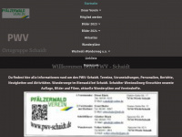 pwv-schaidt.de Webseite Vorschau