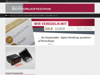 rahm-drucktechnik.de Webseite Vorschau