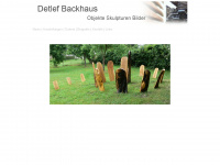 detlefbackhaus.de Webseite Vorschau