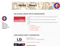 scwda.ch Webseite Vorschau