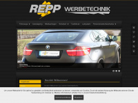 repp-werbetechnik.de Webseite Vorschau