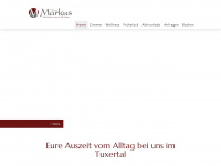 markus.at Webseite Vorschau