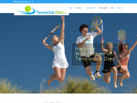 tennisclub-diez.de Webseite Vorschau