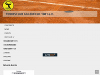 tennisclub-gillenfeld.de Webseite Vorschau