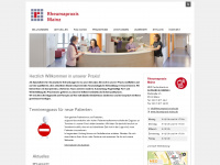 rheumapraxis-mainz.de Webseite Vorschau