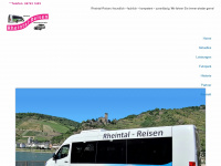 rheintal-reisen.de Webseite Vorschau