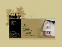 becker-riol.de Webseite Vorschau