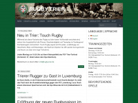 rugby-trier.de Webseite Vorschau