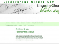 gesangverein-liederkranz-nieder-olm.de Webseite Vorschau