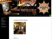 joseph-roth-diele.de Webseite Vorschau