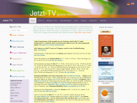 jetzt-tv.net Webseite Vorschau