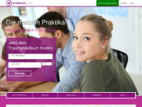 praktikum.com Webseite Vorschau