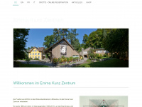 emma-kunz.com Webseite Vorschau