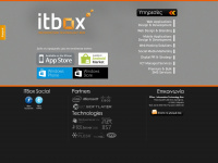 itbox.gr Webseite Vorschau