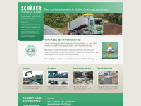 schaefer-transport-gmbh.de Webseite Vorschau