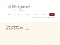 schellenberger-hof.de Webseite Vorschau