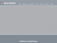 schloesser-installationen.de Webseite Vorschau