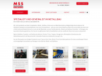 schmickler-metallbau.de Webseite Vorschau