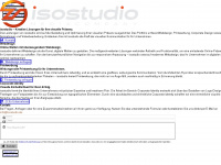 isostudio.de Webseite Vorschau