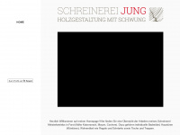 schreinerei-jung.com Webseite Vorschau