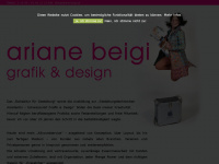 ariane-beigi.de Webseite Vorschau