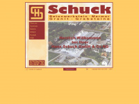 schuck-sien.de Webseite Vorschau