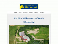 gestuet-ellerbachtal.de Webseite Vorschau