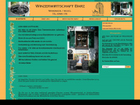 winzerwirtschaft-barz.de Webseite Vorschau