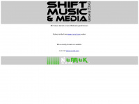 shiftmusic.de Webseite Vorschau