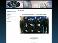 sicherheitsdienst-c-b-s.de Webseite Vorschau
