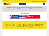 sifatec.de Webseite Vorschau