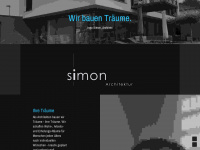 simon-architektur.de Webseite Vorschau