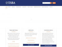 tsba.net Webseite Vorschau
