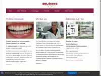 soldenta-dental.de Webseite Vorschau