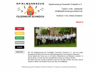 spielmannszug-schweich.de Webseite Vorschau