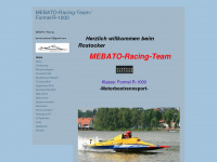 mebato-racing.de Webseite Vorschau