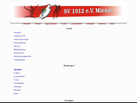 sv-miesau.de Webseite Vorschau