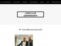lions-club-germersheim.de Webseite Vorschau