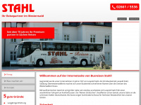 busreisen-stahl.de Webseite Vorschau