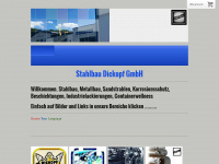 stahlbau-dickopf.de Webseite Vorschau