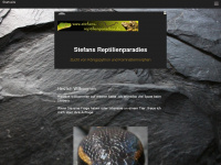 stefans-reptilienparadies.de Webseite Vorschau