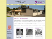 steinmetz-schick.de Webseite Vorschau