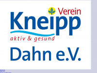 kneipp-verein-dahn.de Webseite Vorschau