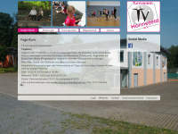 tv-honnefeld.de Webseite Vorschau